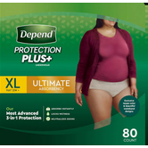 Depend Protection Plus+ Women