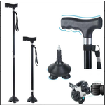 Cane w Pivot Quad Base