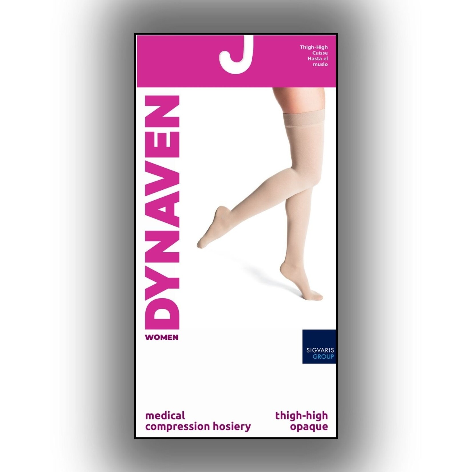 SIGVARIS Women's DYNAVEN Thigh-High 30-40 mmHg product image #3
