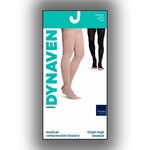 SIGVARIS Women's DYNAVEN Thigh-High 20-30 mmHg - Open Toe