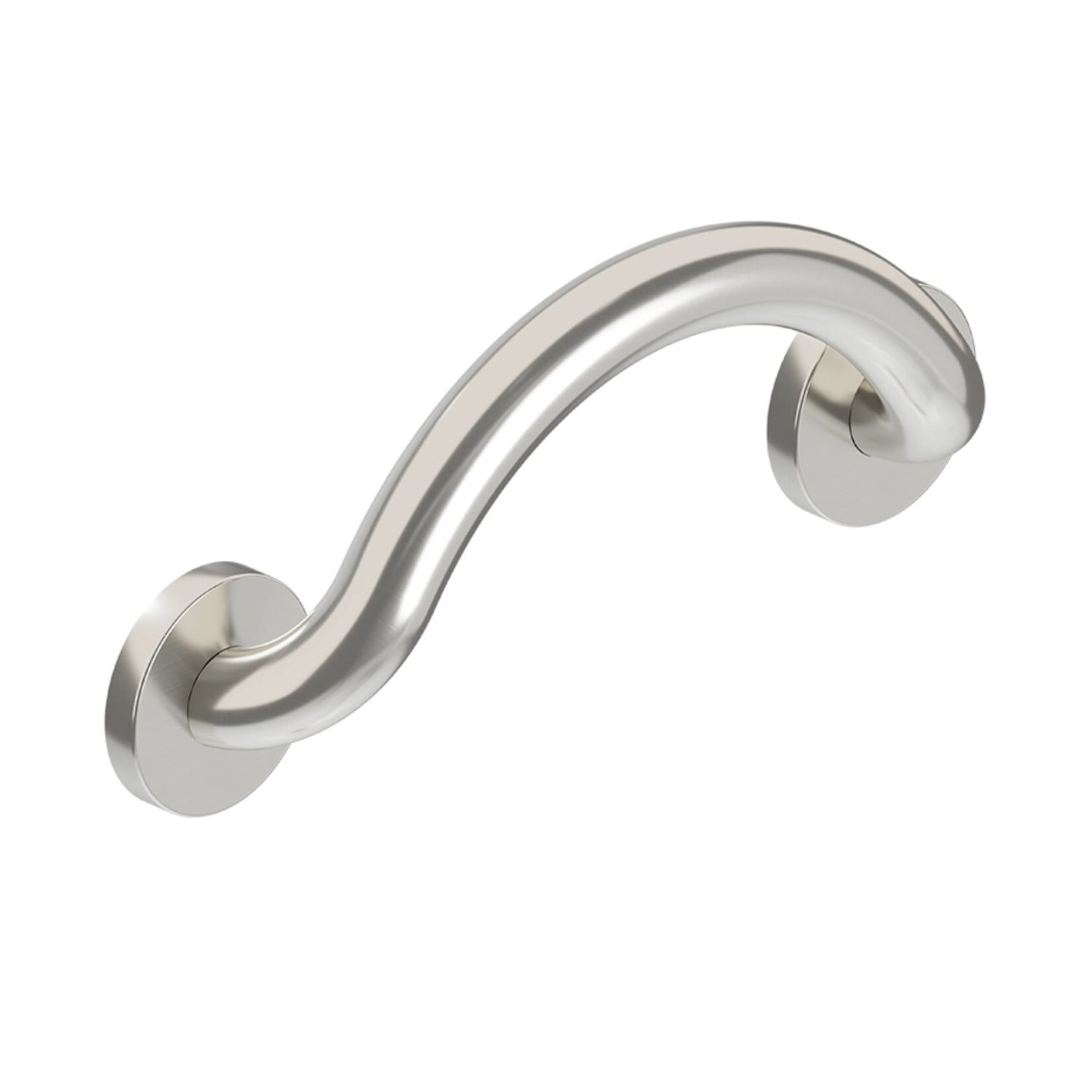 PLUS Crescent Grab Bar - Stainless Steel