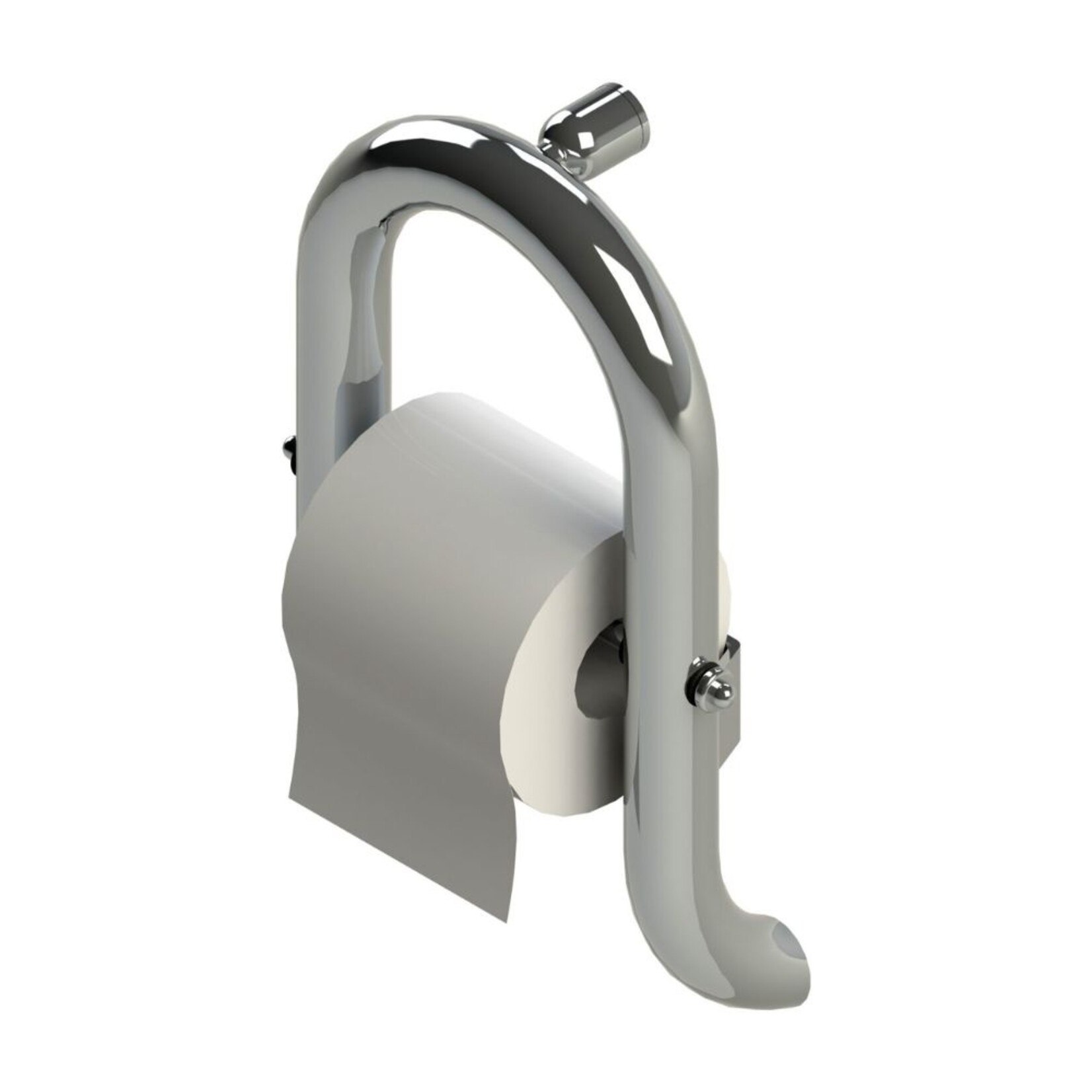 Invisia Wall Toilet Roll Holder - Stainless Steel product image #1