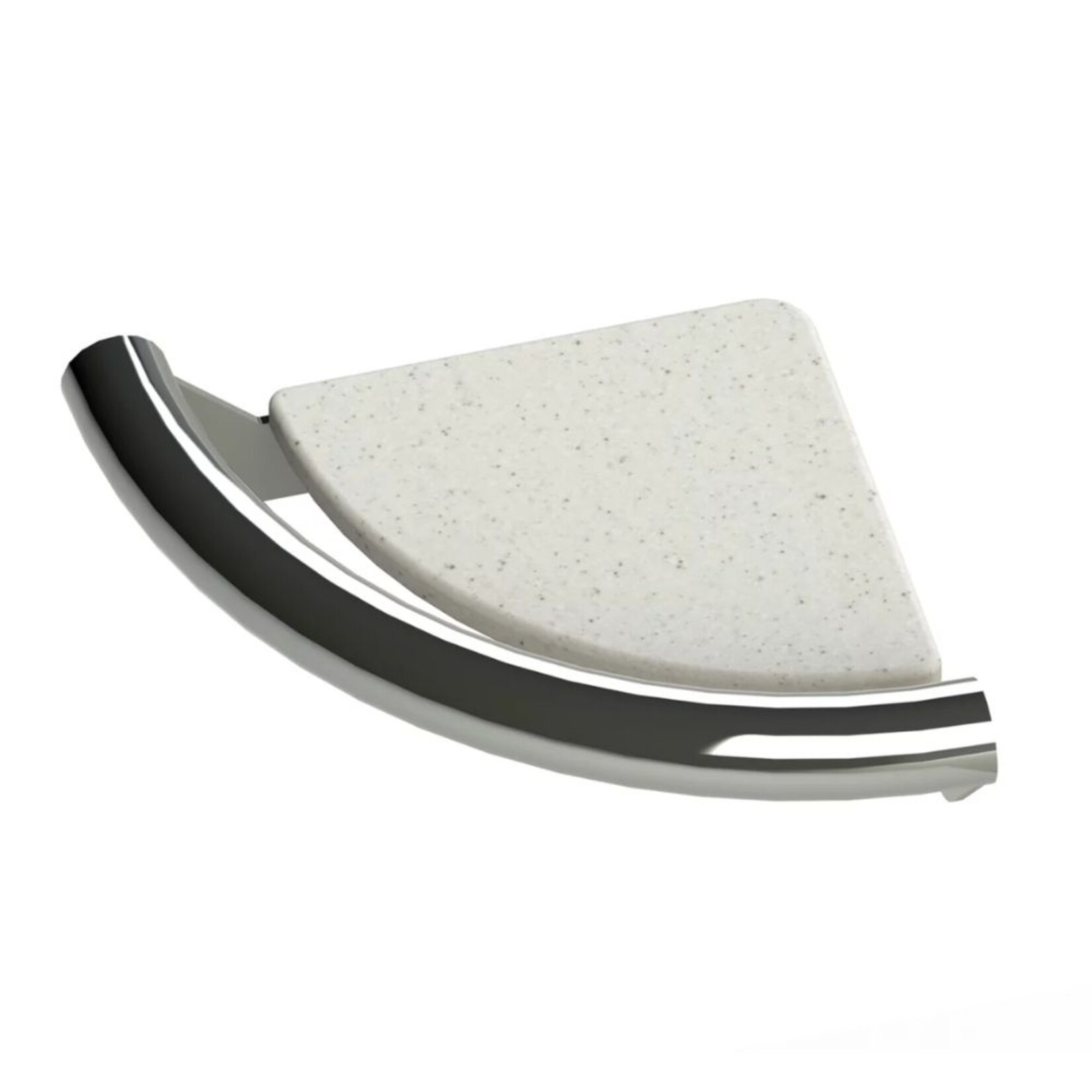 Invisia Corner Shelf - Stainless Steel product image #1