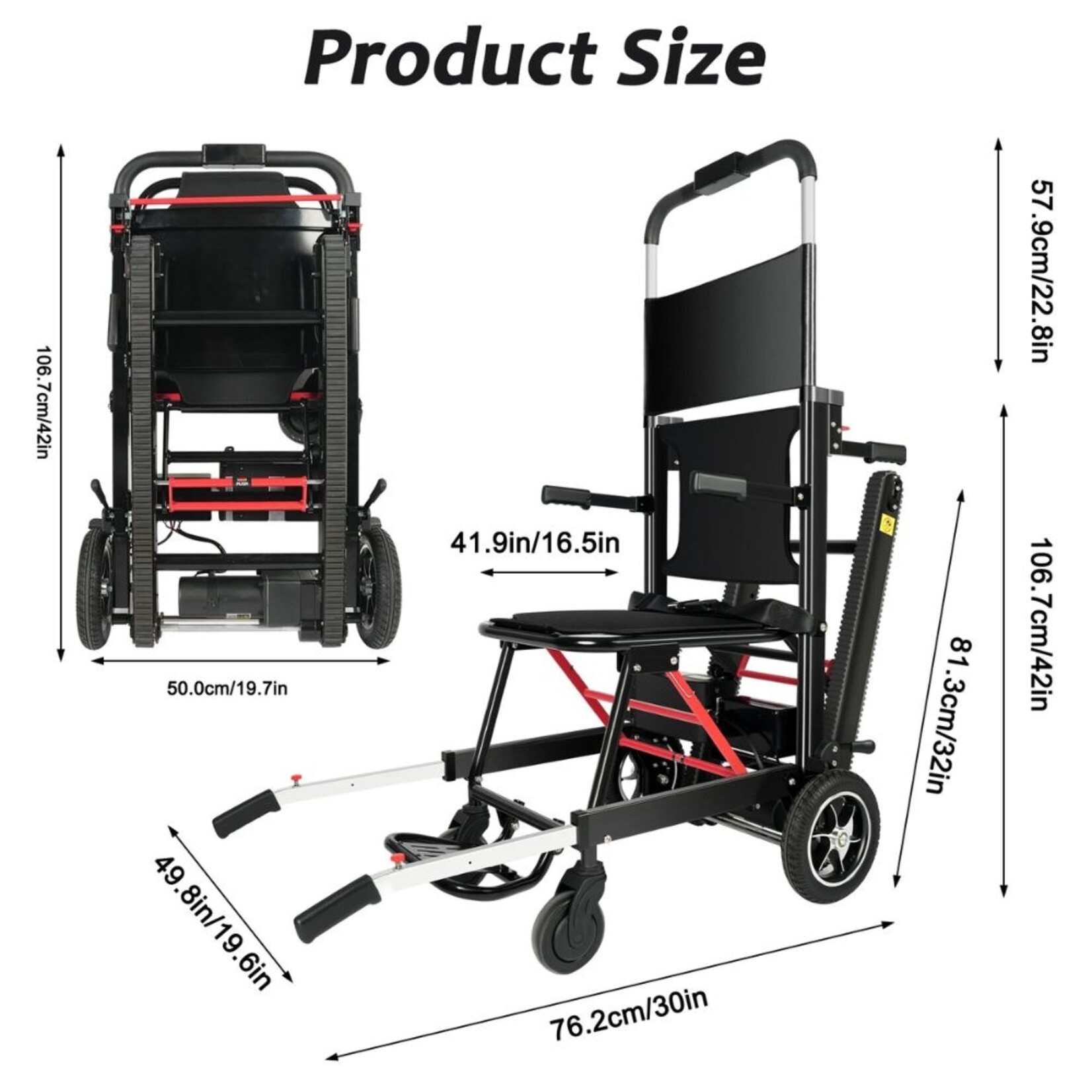 Electric Stair Climber Wheelchair product image #3