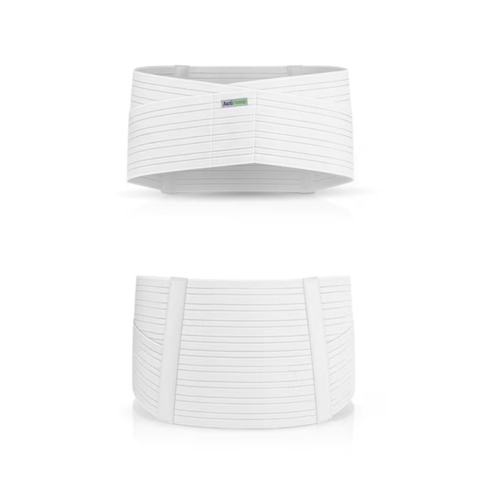 Lumbar Support Sacral Cool-Lightweight 8 inches White