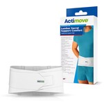 Actimove Lumbar Sacral Support Comfort w/Abdominal Belt 10in. White