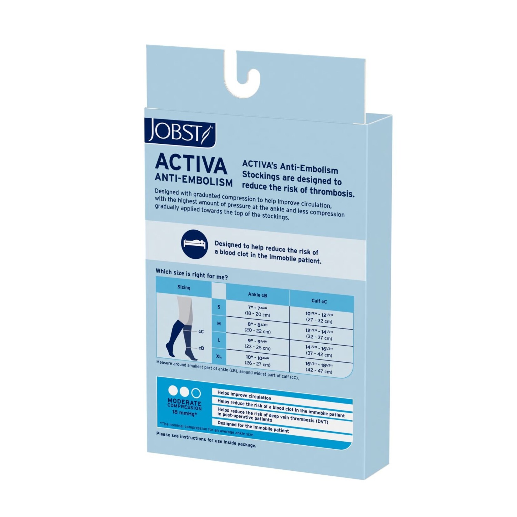 JOBST JOBST Activa Anti-Embolism 18 mmHg