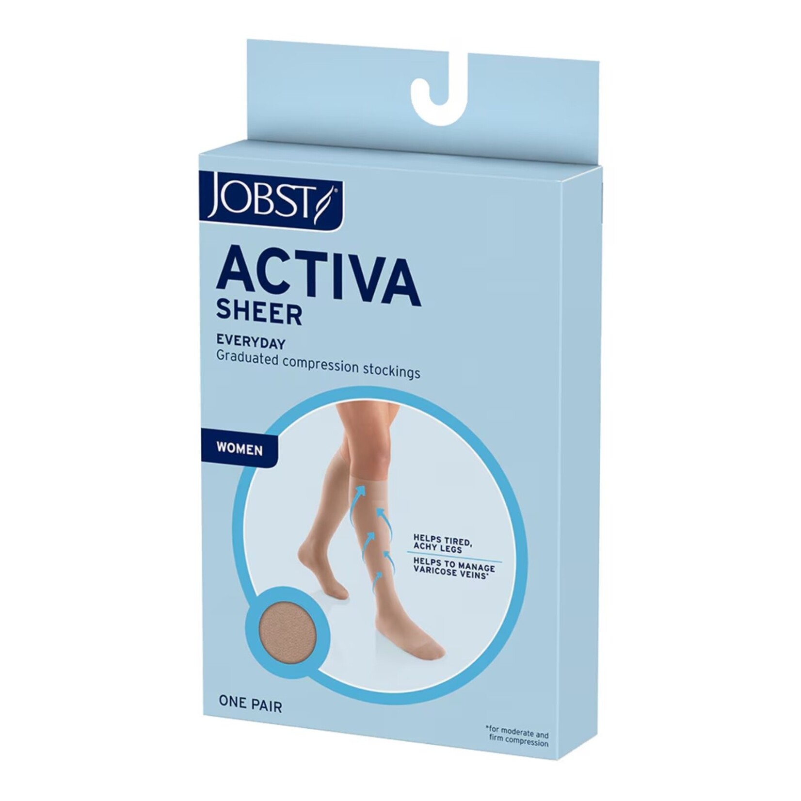 JOBST JOBST Activa Sheer 8-15, Knee High