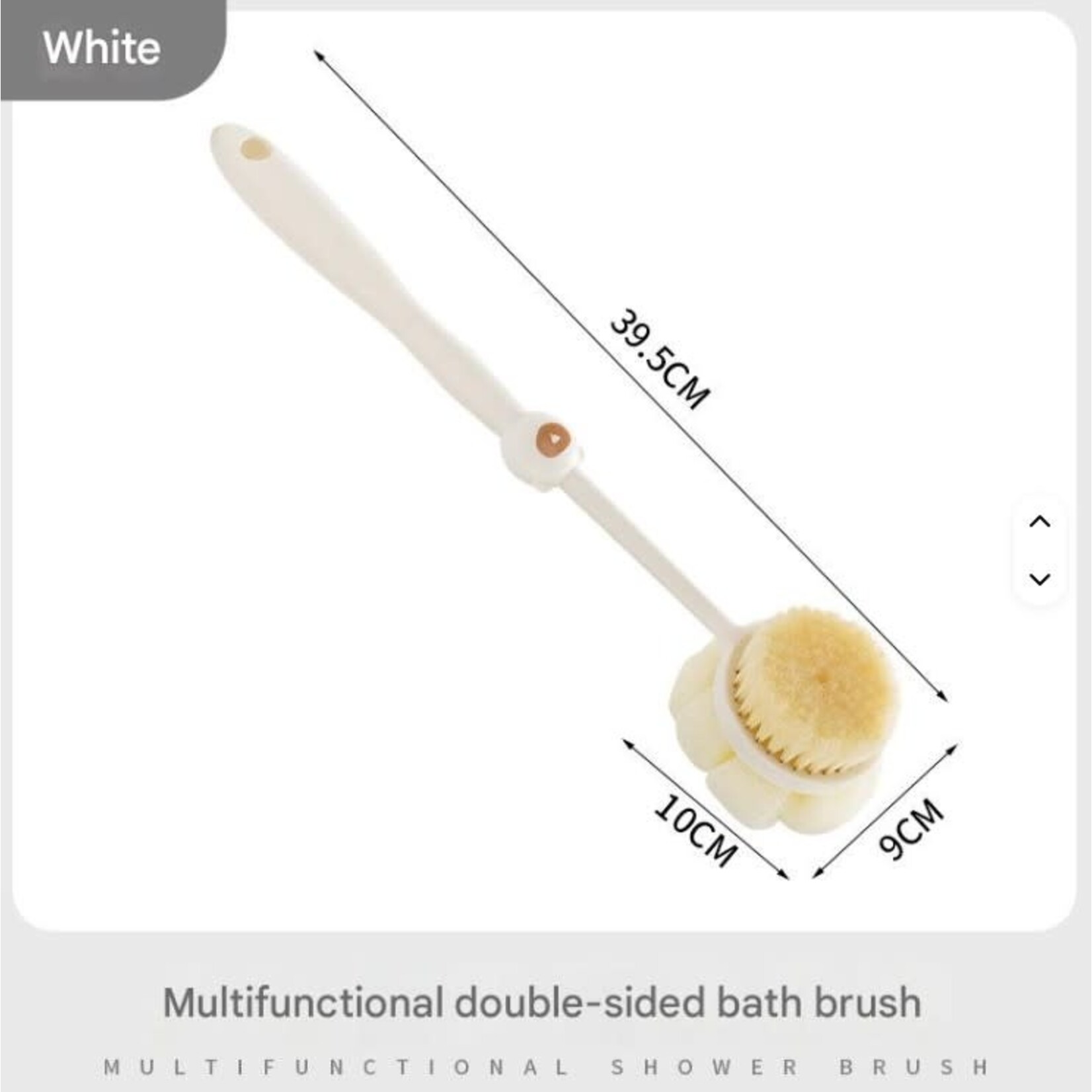 Shower Brush Sponge Combo