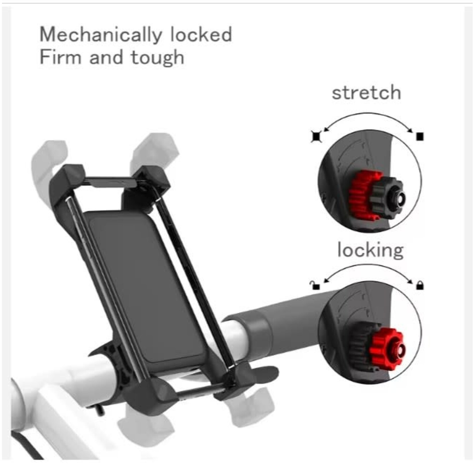 Universal Phone Holder for Scooter or Walker