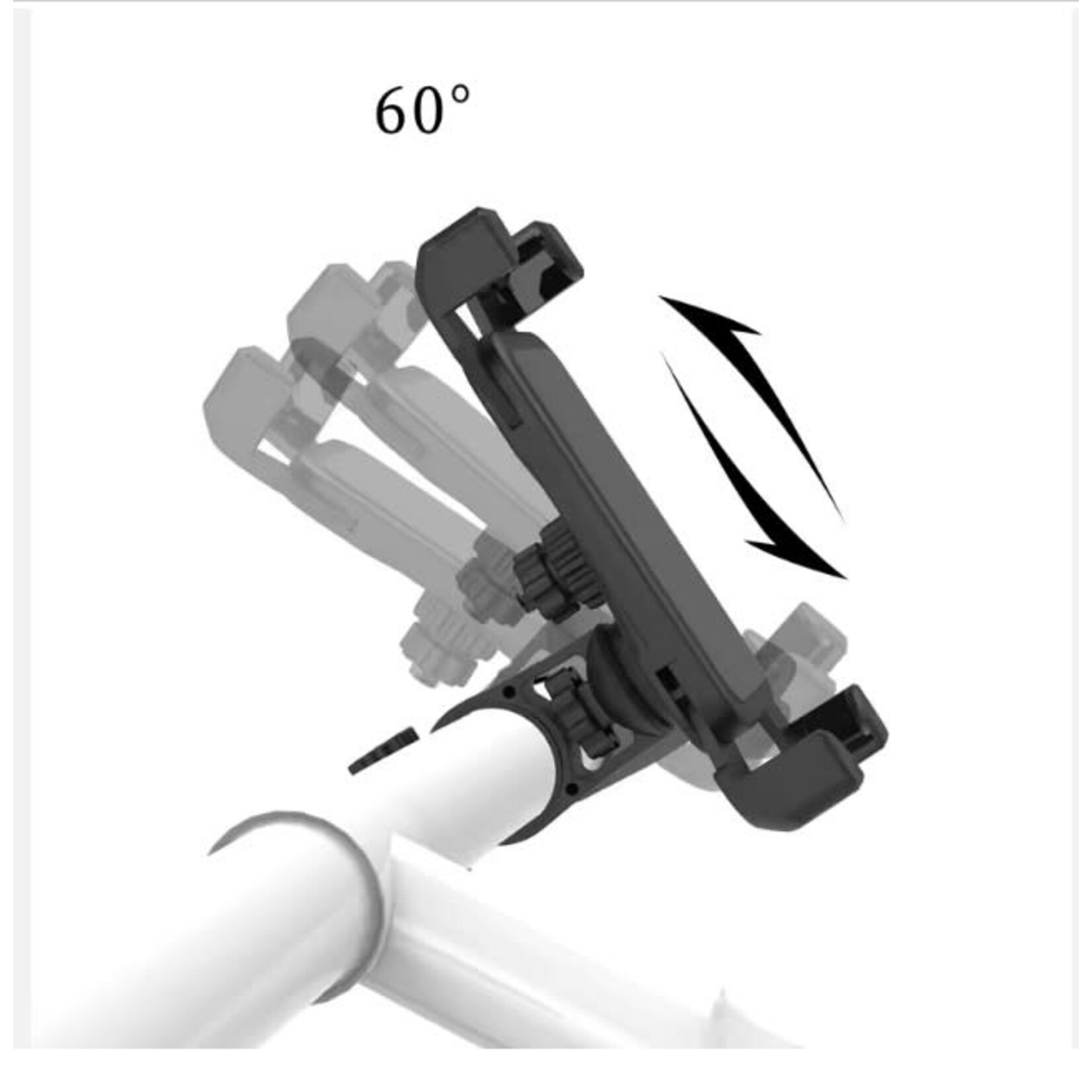 Universal Phone Holder for Scooter or Walker