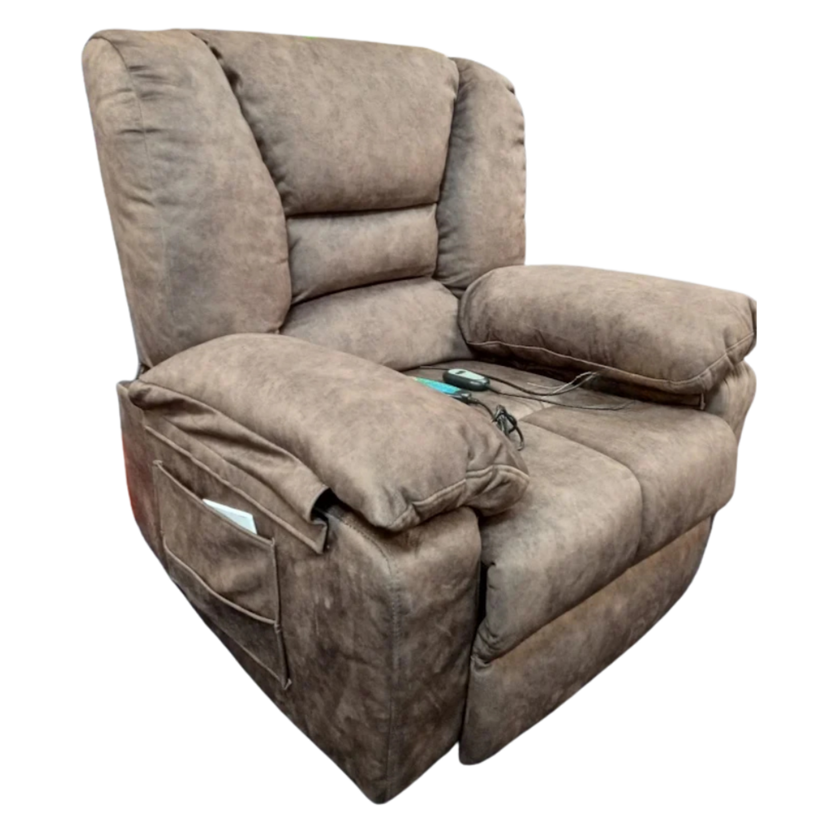 Plushy Brown Lift Chair
