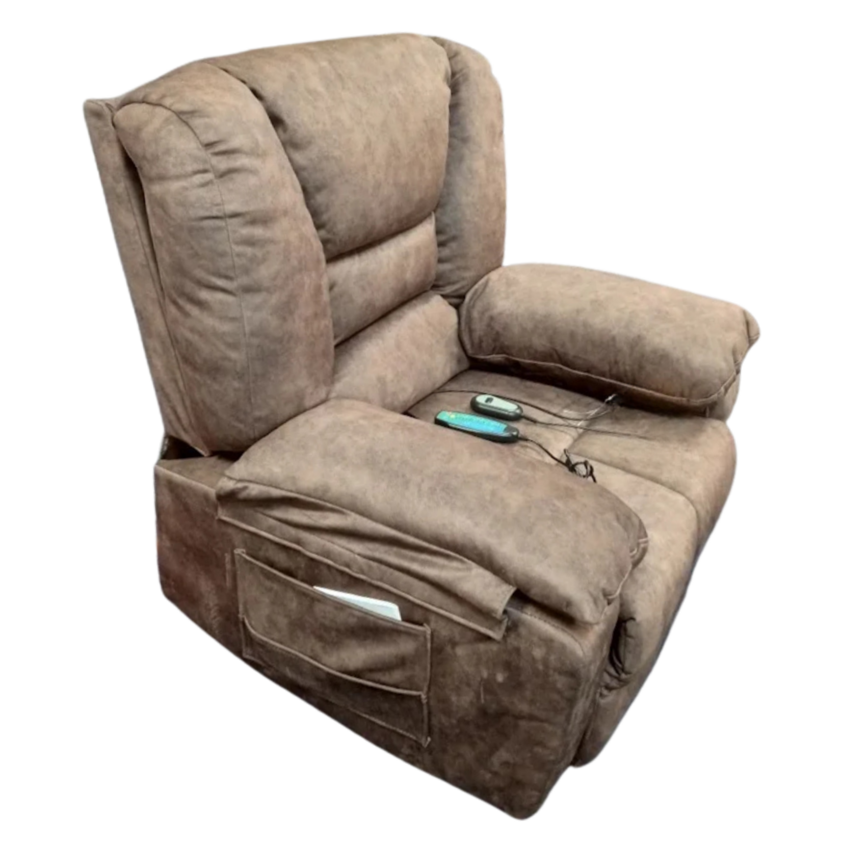 Plushy Brown Lift Chair
