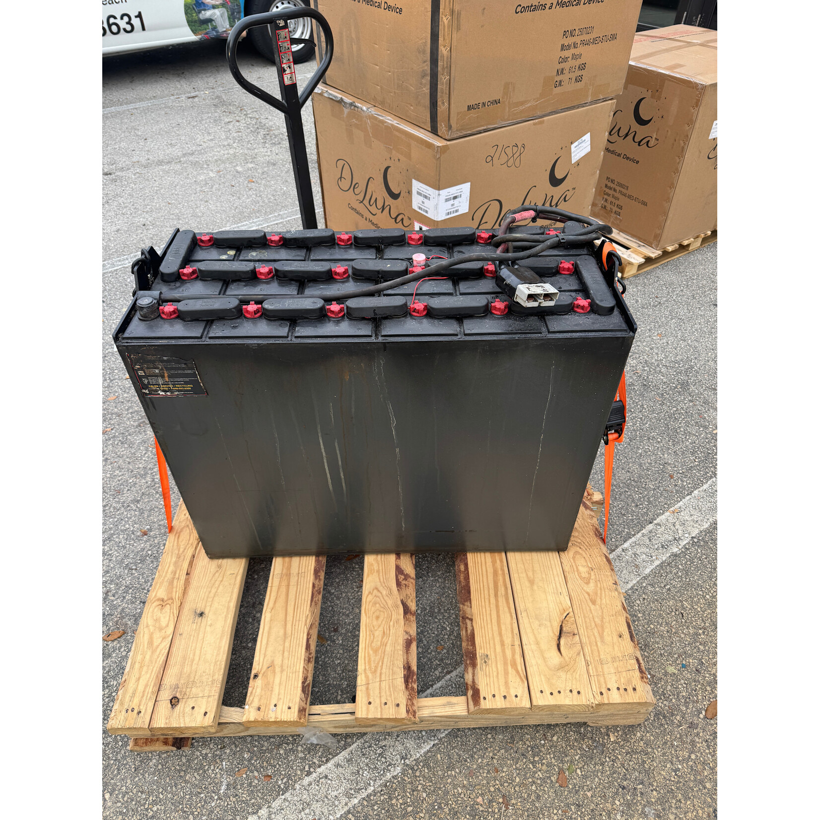 36V Forklift Battery Core – 18-125-15 – Crown / GNB – Complete Tray – $500 OBO