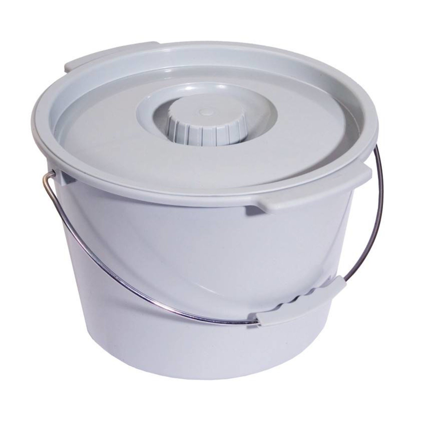 Essential Medical Commode Bucket w/ Lid 12/bx