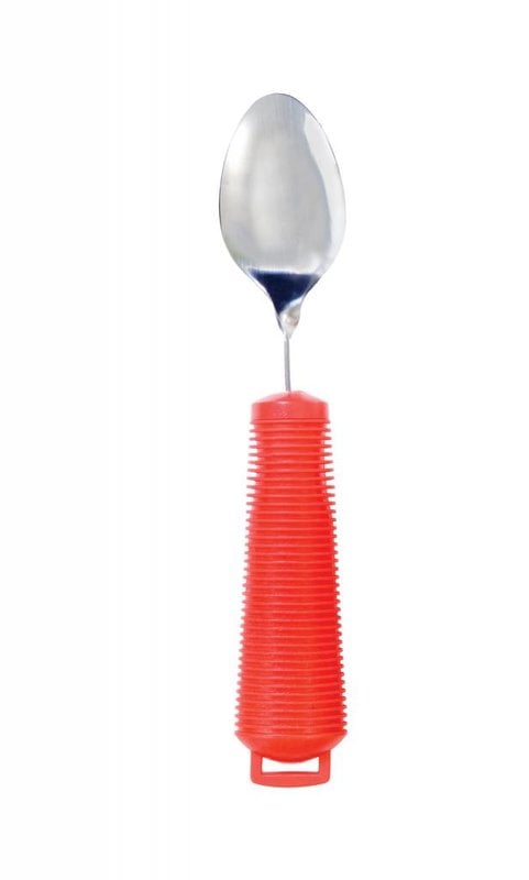 Essential Medical Bendable Spoon RED