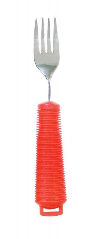 Essential Medical Bendable Fork RED