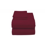 Sheets-Cotton Burgundy