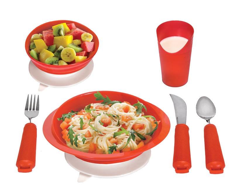 Essential Medical Table Setting  Set Red