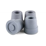 Cane Tip Quad 1/2'' Gray x4