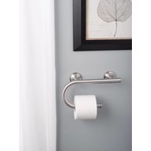 Grab Bar w/ Toilet Paper Holder