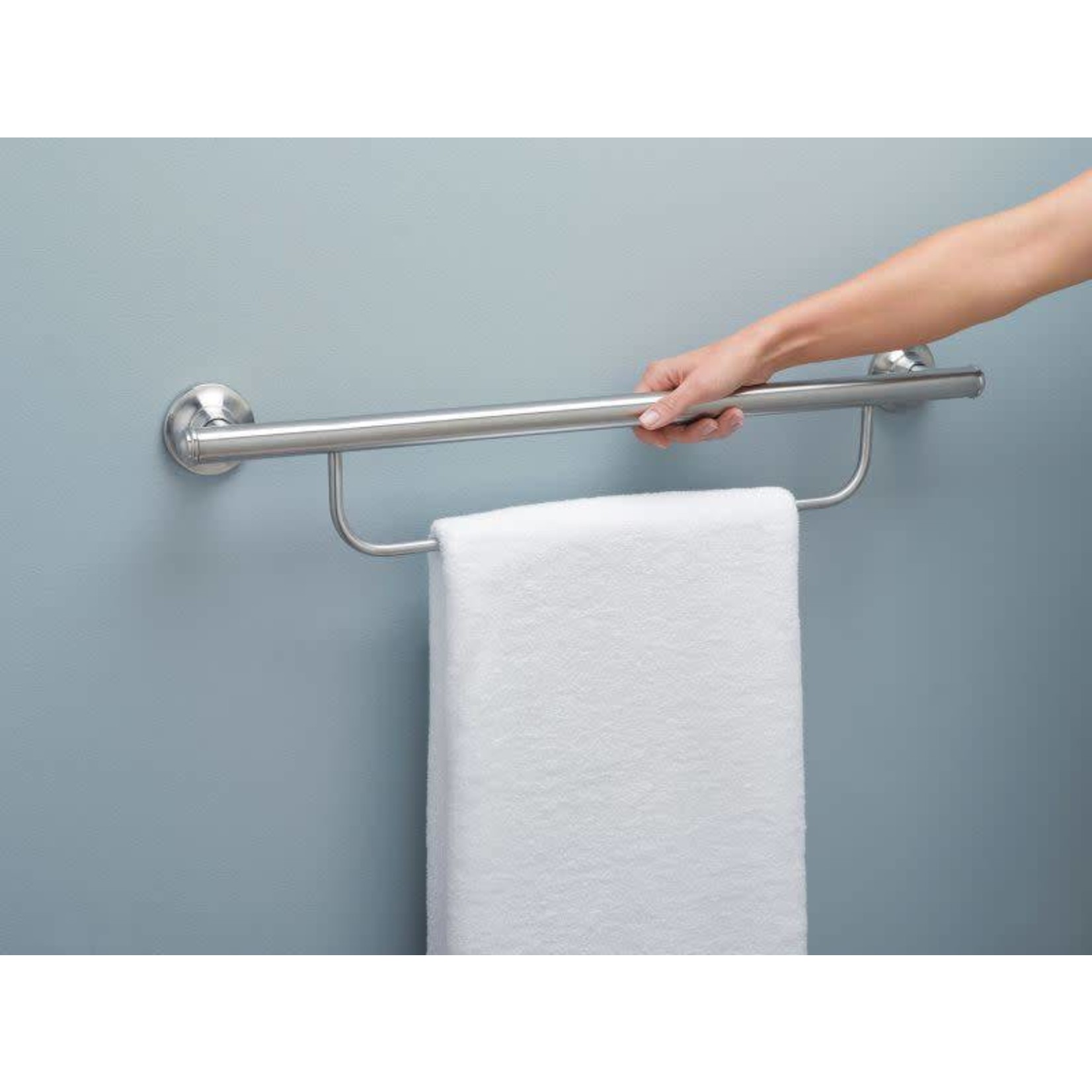 Moen Grab Bar w/ Towel Bar