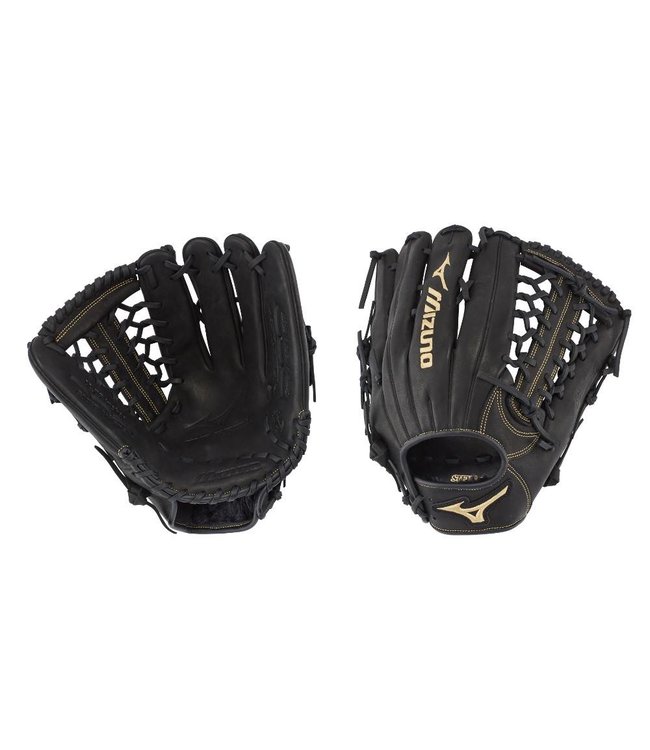 black mizuno baseball glove