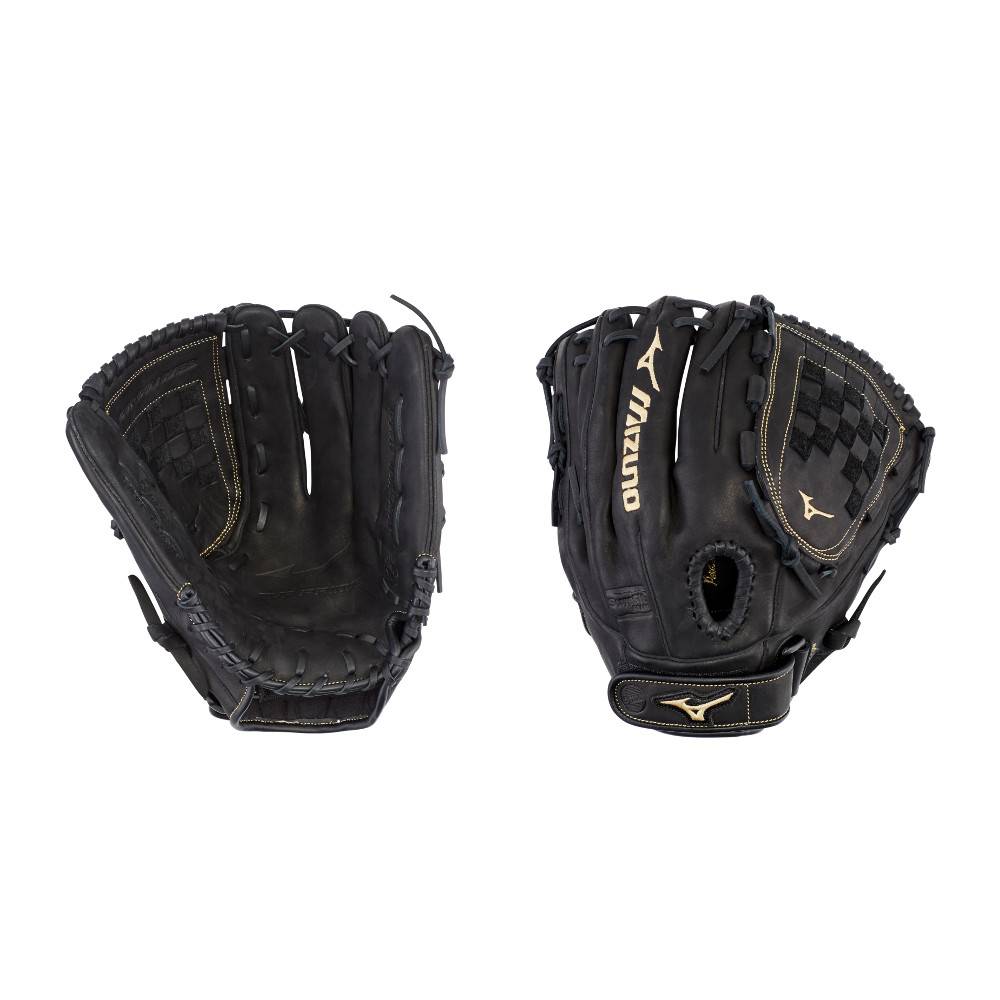 black softball glove