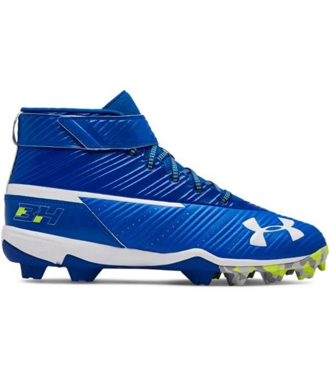 under armour men's harper 3 mid metal baseball cleats