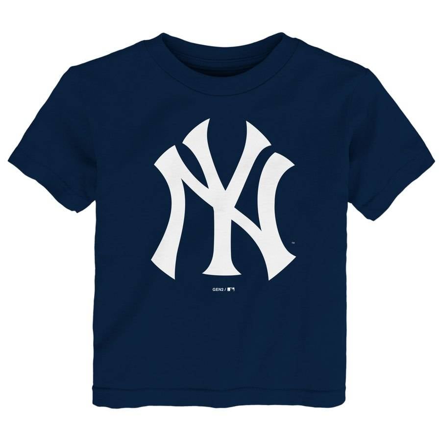 Majestic Athletic New York Yankees Prism Logo T-Shirt Navy in 2023