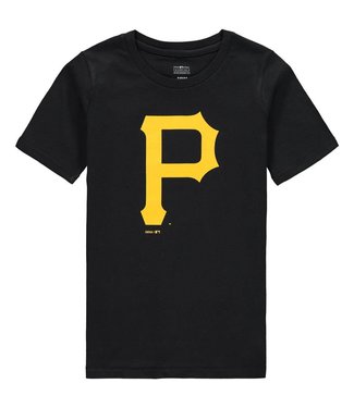 MAJESTIC T-shirt Primary Logo des Pirates de Pittsburgh pour Enfants