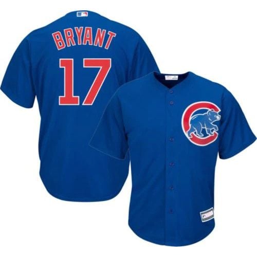 OuterStuff Kris Bryant Chicago Cubs MLB Majestic Youth 8-20 White Home Cool  Base Replica Jersey (Youth Large 14-16) : : Sporting Goods