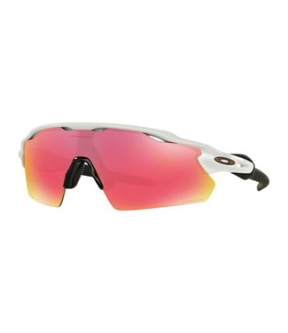 OAKLEY Lunettes de Soleil Radar EV Pitch Blanc Poli Avec Prizm Baseball