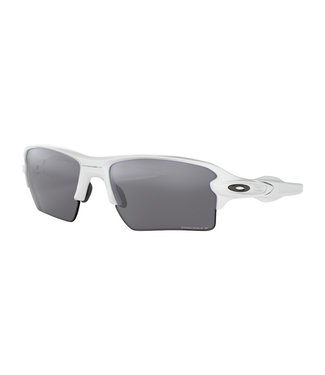 OAKLEY Lunettes de Solei lFlak 2.0 XL All Blanc Poli  W/ Prizm Noir Polarisé