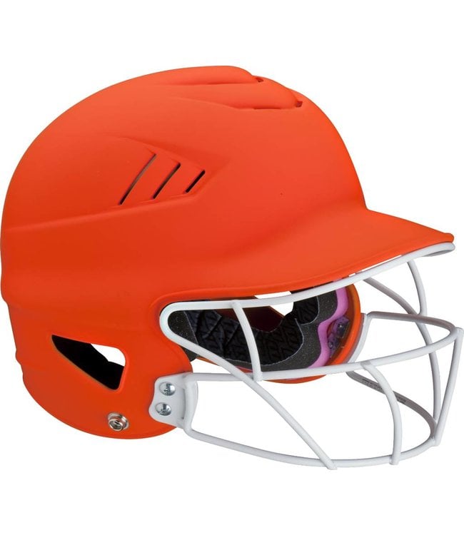 WORTH Storm Highlighter Batting Helmet W/Face Guard
