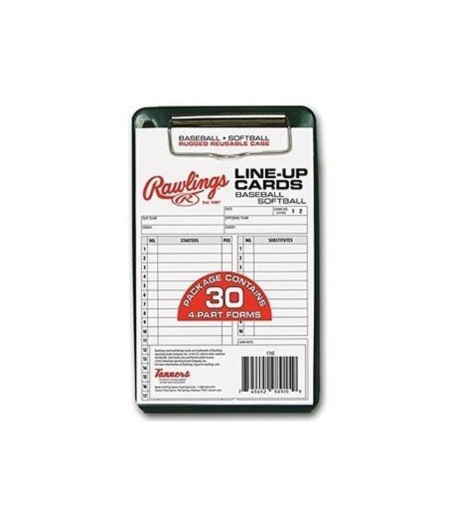 RAWLINGS Line Up Cards 30