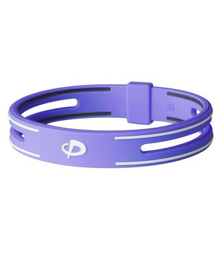 PHITEN BRACELET S-PRO TITANIUM PURPLE 6 1/4"