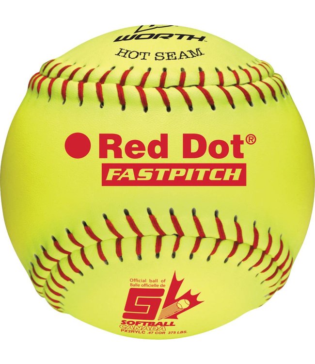 RED DOT 12" Softball Ball