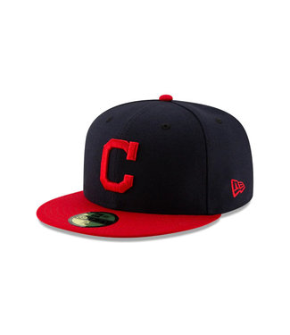 NEW ERA Casquette Authentique Home des Indians de Cleveland