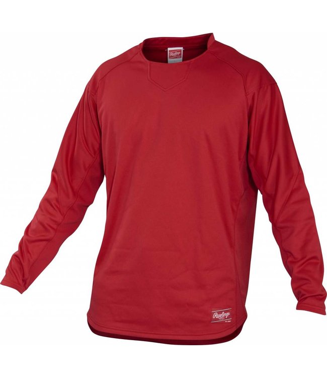 Rawlings YUDFP3 Youth Long Sleeve Pullover