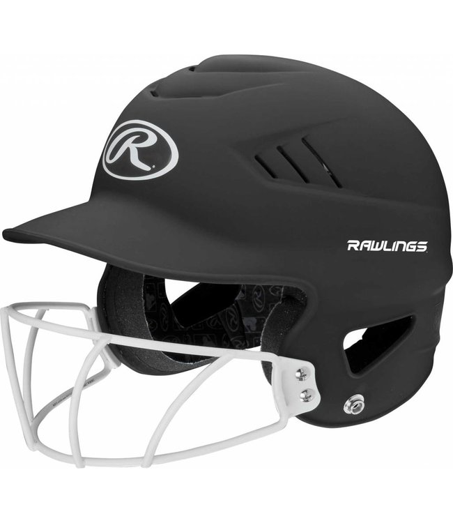 Rawlings RCFHLFG Highlighter Batting Helmet With Faceguard
