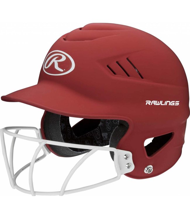 Casque de Frappeur avec Protecteur Facial RCFHLFG de Rawlings