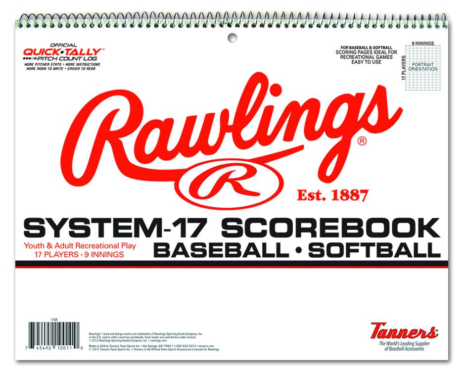 Scorebook Rawlings - Baseball Town