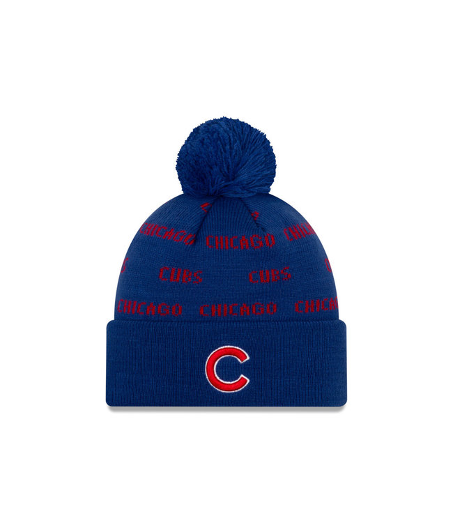 Tuque Junior Knit Repeat A3 des Cubs de Chicago