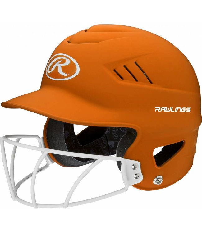 Rawlings RCFHLFG Highlighter Batting Helmet With Faceguard