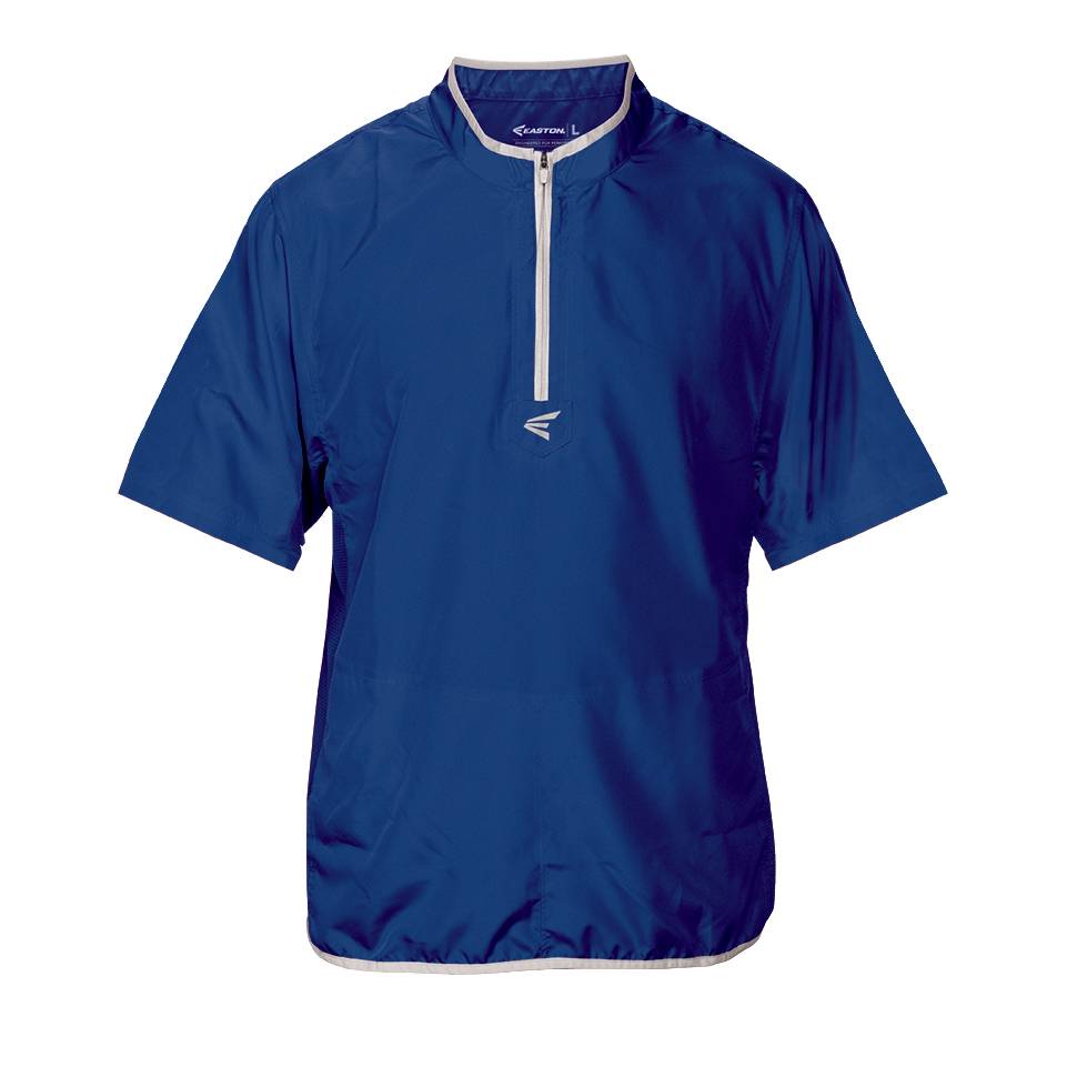 EASTON M5 CAGE Short Sleeve Jacket Adult Medium Royal