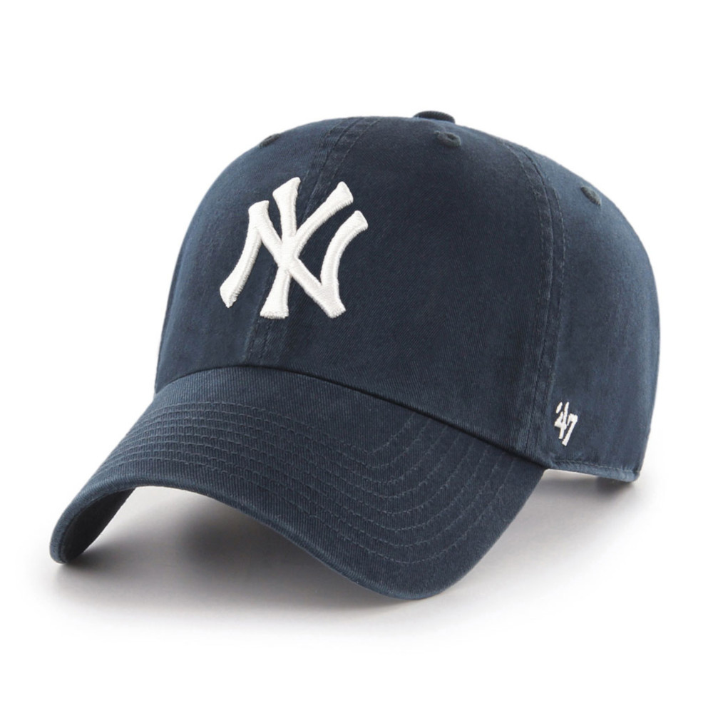 Lot De 2 Casquettes Baseball NY Brodées Blanc/noir - Polyester Réglable Unisexe, Sans étiquette