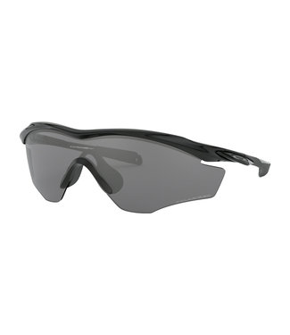 OAKLEY Lunettes de Soleil M2 Frame XL Noir Poli Avec Iridium Noir Polarisé