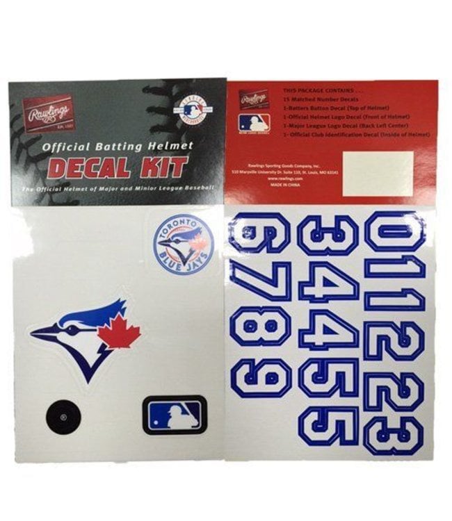 RAWLINGS MLB Decal Kit