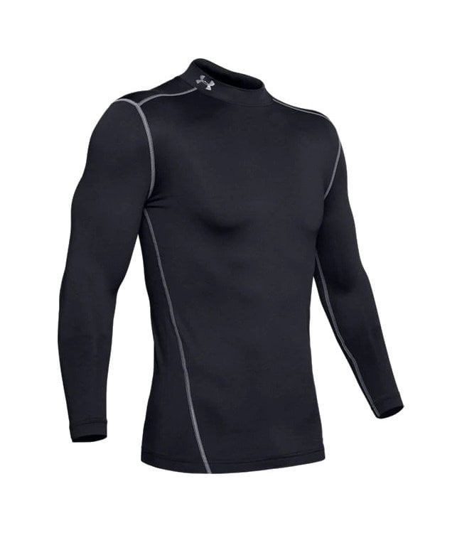 Mens Under Armour Coldgear Compression Top - White